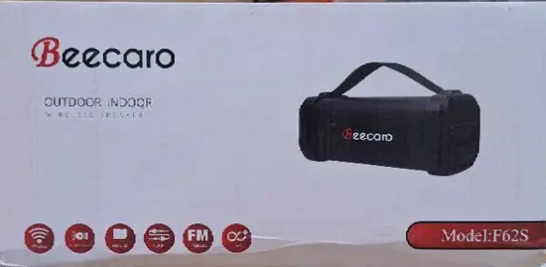اسپیکر بلوتوثی beecaro f62s